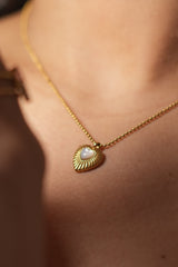 Halo Heart Necklace