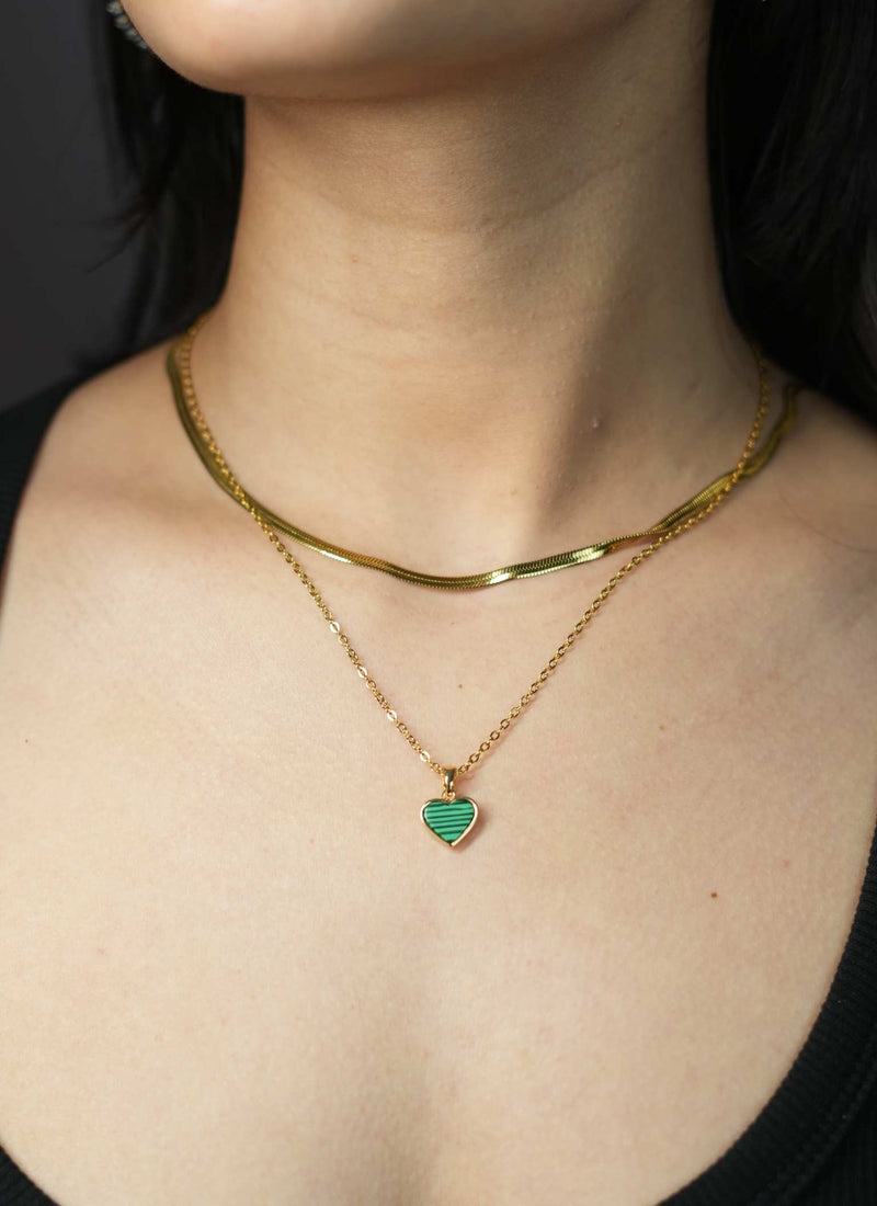 MINTED LOVE NECKPIECE