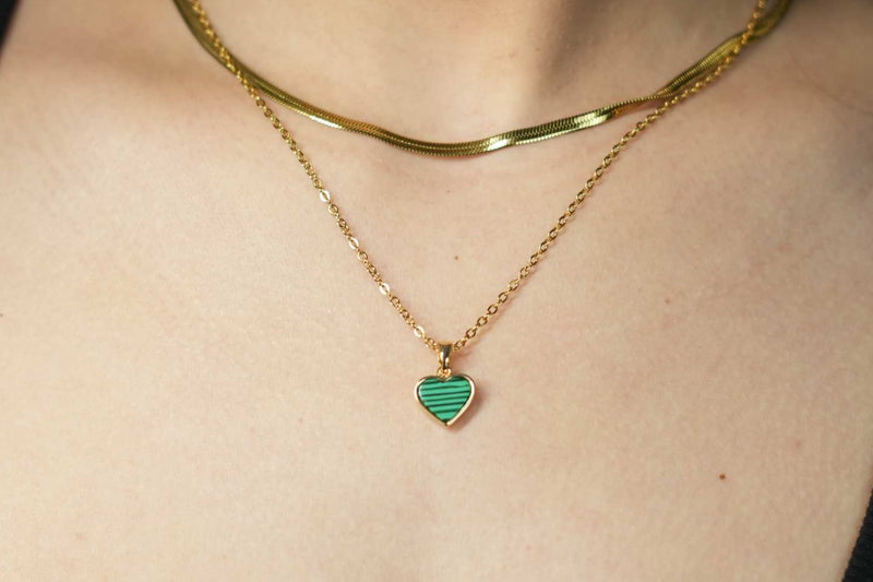 MINTED LOVE NECKPIECE