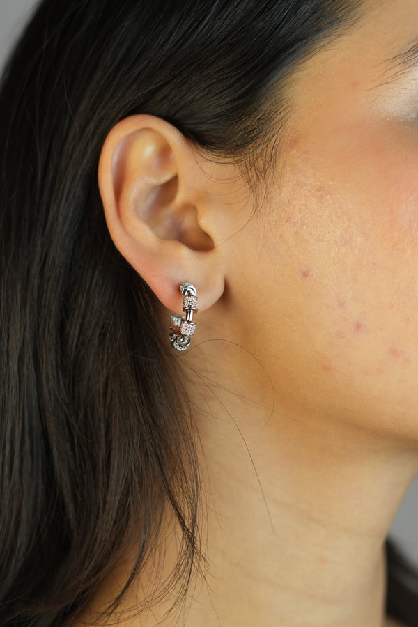 Starlit Hoop Earrings