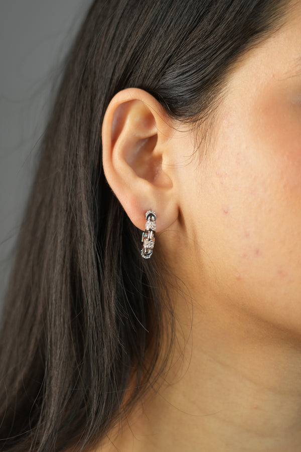 Starlit Hoop Earrings