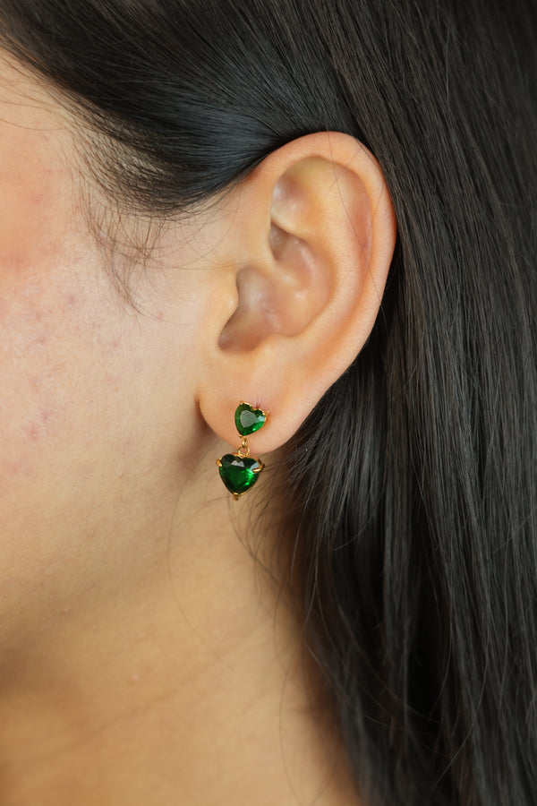 Luxe Ivy Drop Earrings