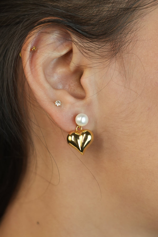 Serene Love Studs