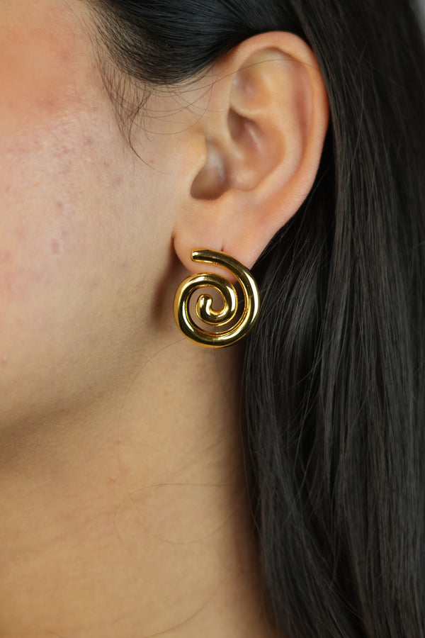 Twisted Swirl Earrings